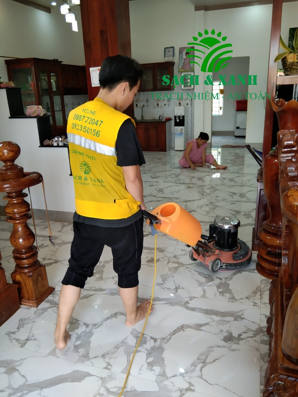 Vệ sinh công nghiệp Sạch và Xanh Vũng tàu