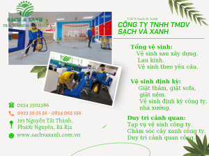 Vệ sinh công nghiệp tại Long Hải