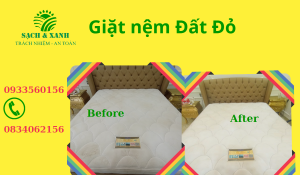 Giặt nệm Đất Đỏ Giặt nệm Đất Đỏ
