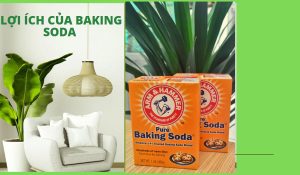 Làm sạch vết bẩn bằng baking soda Làm sạch vết bẩn bằng baking soda