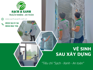 Vệ sinh công nghiệp Sạch và Xanh Vũng tàu