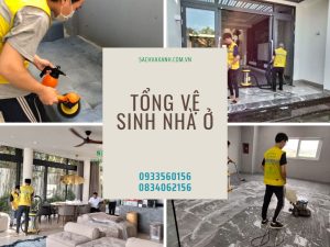 tổng vệ sinh nhà ở tại bà rịa