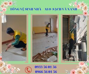 Tổng vệ sinh nhà cũ ở Vũng tàu