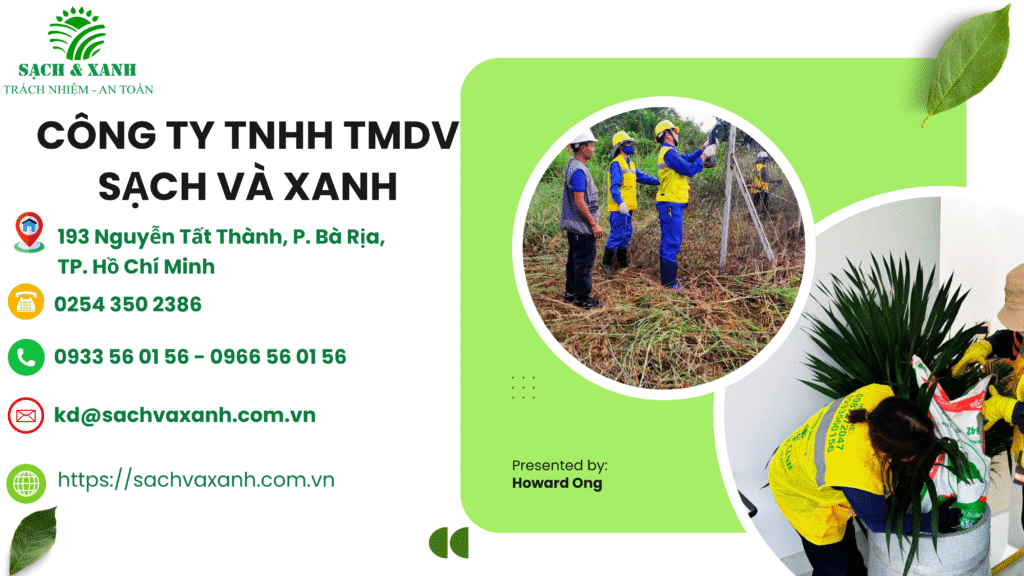 Dịch vụ chăm sóc cây xanh