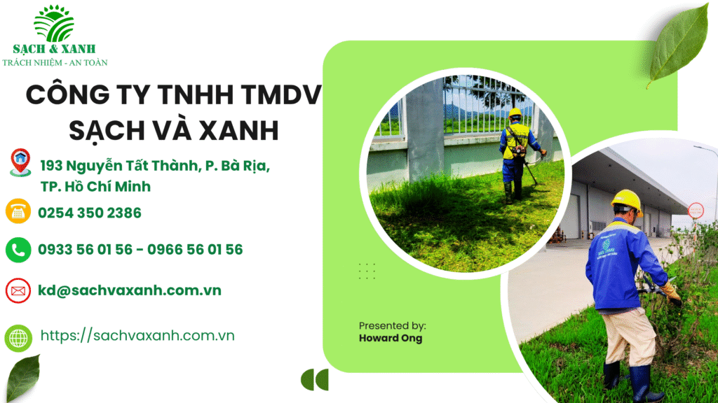 Duy Trì Cảnh Quan Phú Mỹ Chuyên Nghiệp Cho Nhà Máy Và Khu Công Nghiệp